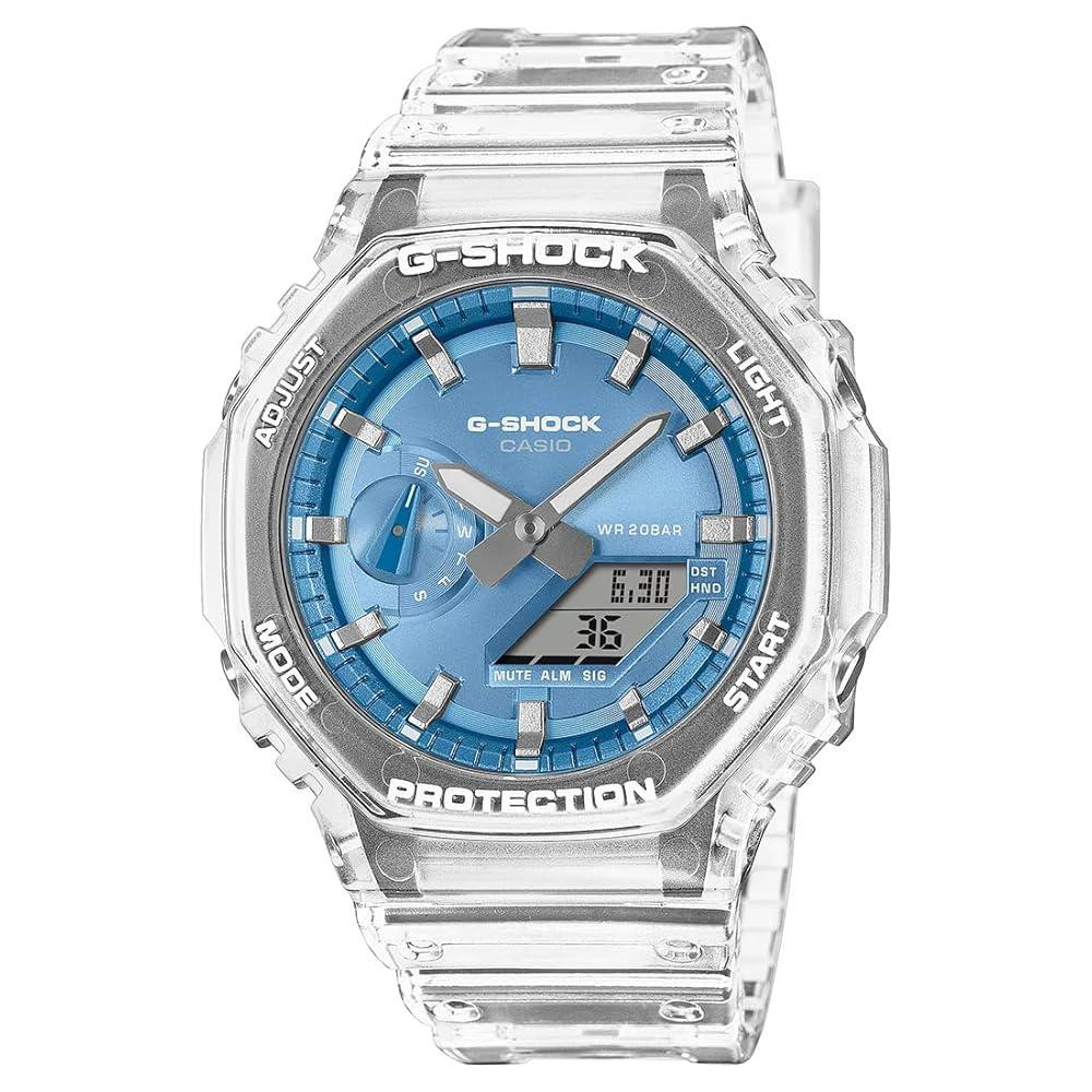 Casio G-Shock Analog-Digital Mens Watch, White Resin Design - GA-110TL-7ADR